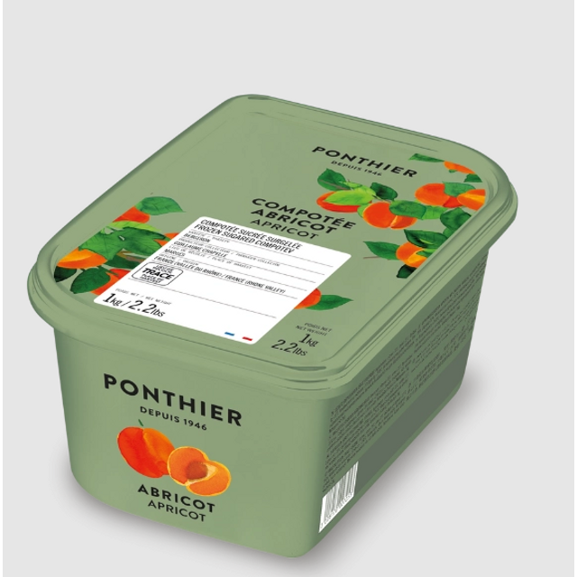 Obrázek produktu MRAŽ. PONTHIER Compoté Meruňka Bergeron (kompot s cukrem) 6x1kg