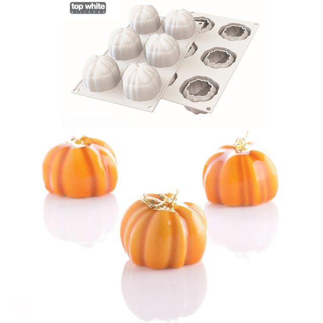 Obrázek produktu Forma silikon bílá: BLOOM 6x120ml   pr.6,8cm v.5,2cm