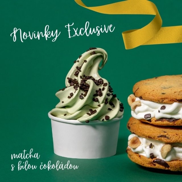 Obrázek produktu SOFT bílá čokoláda s matchou EXCLUSIVE 2kgx6 NOVINKA