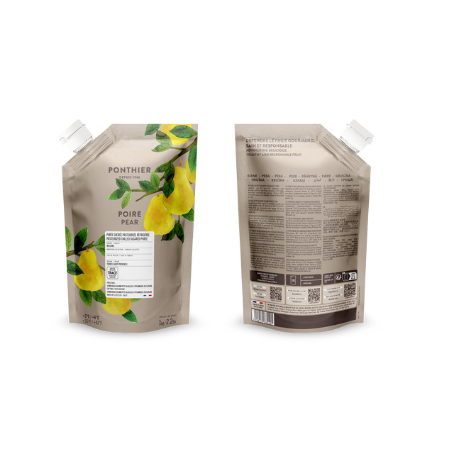 Obrázek produktu PONTHIER Pyré hruška POIRE 1kg x6