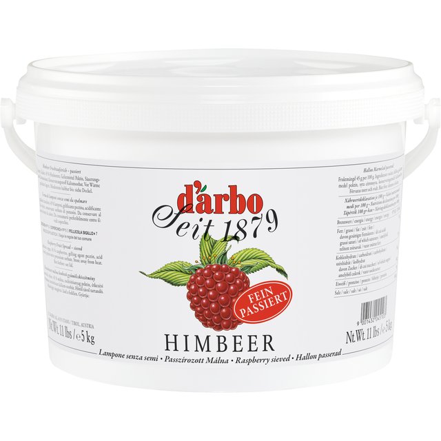 Obrázek produktu D'Arbo džem malina bez kousků 5kg