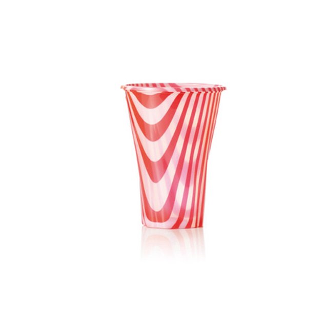 Obrázek produktu Kelímek tříšť 300/400ml plast DRINK MIX červený 10x50ks ALCAS 049/4