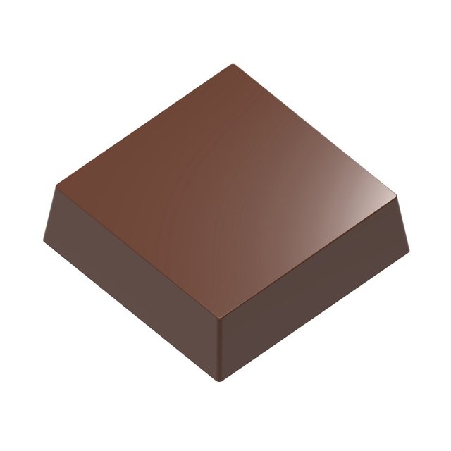 Obrázek produktu Forma na pralinky s MAGNETEM - ČTVEREC 2,9x2,9cm v.0,9cm 9g 15ks