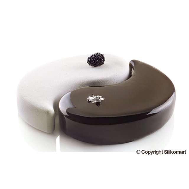 Obrázek produktu Forma silikon bílá: YIN YANG 2500 245x195mm v.50mm 2100ml