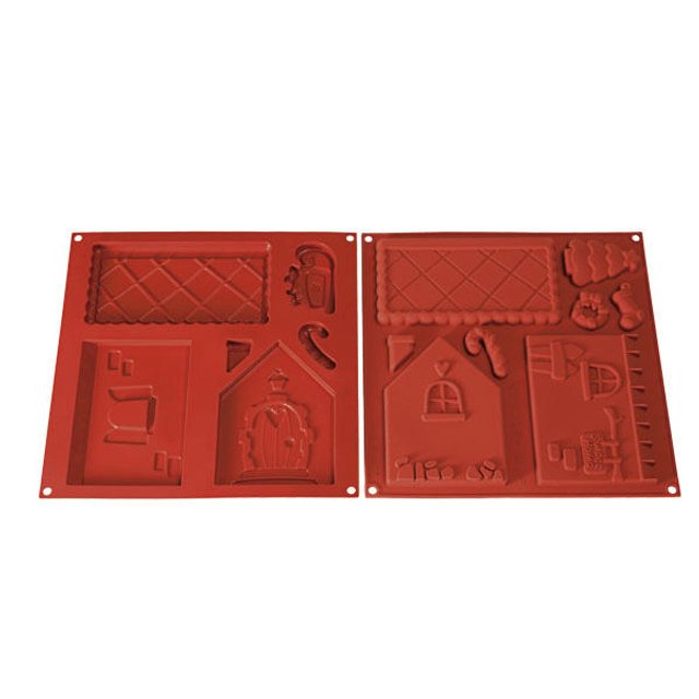 Obrázek produktu Forma silikon terakota: DOMEČEK 1182ml   18x11,5cm v.16cm