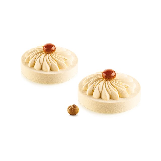 Obrázek produktu Forma silikon bílá vklad z kitu TARTE RING - SAINT HONORÉ 40 ml 6ks