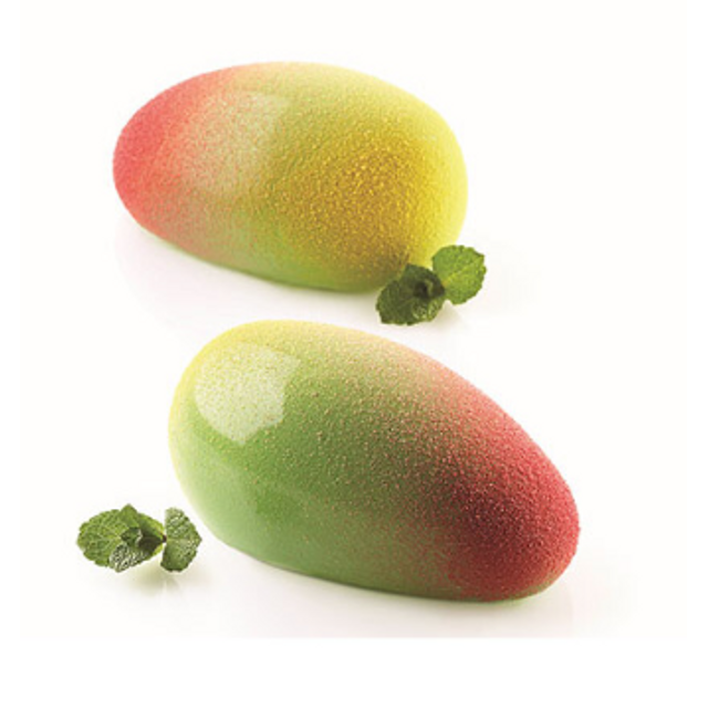 Obrázek produktu Forma silikon bílá: MANGO 130 93x57mm v.42mm 130ml Silikomart