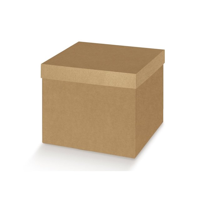 Obrázek produktu Krabice přírodní s víkem 300x300x300mm 1ks (bal.20ks) SC