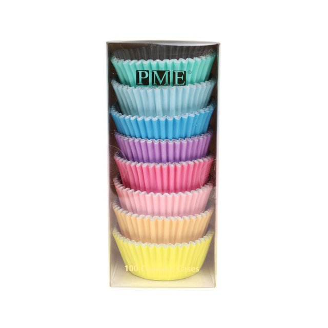 Obrázek produktu Košíčky na muffiny PASTEL SET (pastelové) 8barev 50x28mm 100ks PME