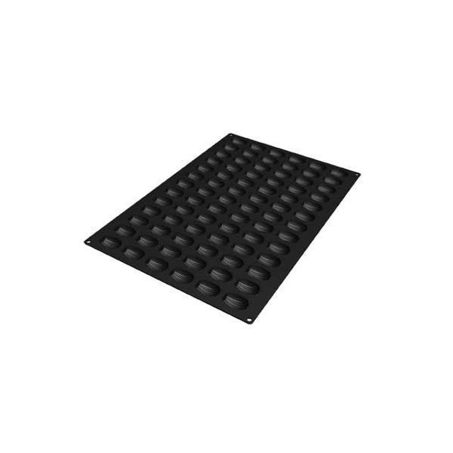 Obrázek produktu Forma silikon černá - MINI MADLENKA 46x33mm v.14mm 11ml 78ks Silikomart