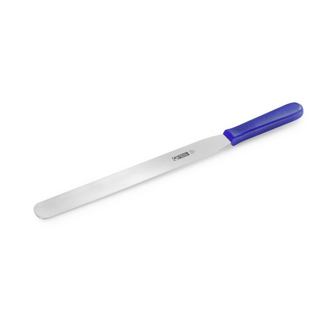 Obrázek produktu Špachtle (paleta) nerez modrá rovná 30cm