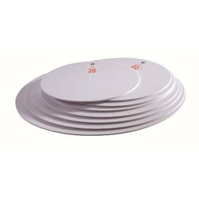Obrázek produktu Pracovní podložka pod dort plastová pr.24cm (baleno po 3 ks)