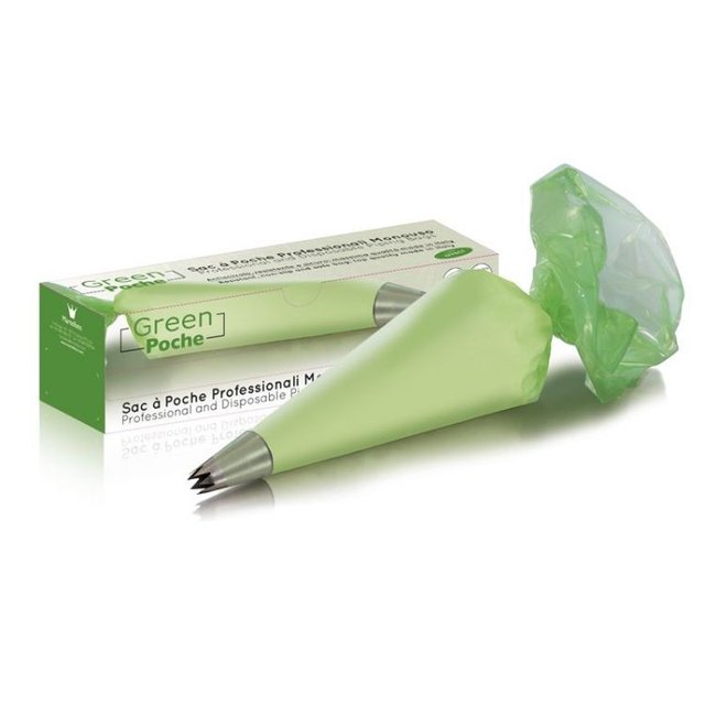 Obrázek produktu Sáčky jednorázové 40cm zelené 80mikronů 100ks Martellato