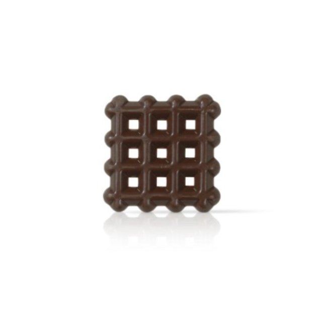 Obrázek produktu Čoko dekor mřížka malá 2,5x2,5cm 380ks/krab. DOBLA
