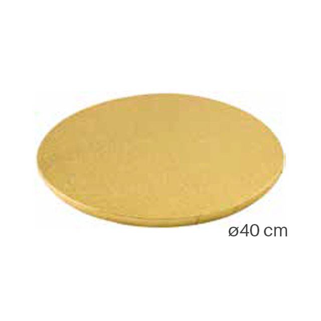 Obrázek produktu VYŘAZENO Podložka silná dortová pr.40cm v.1,2cm zlatá Silikomart