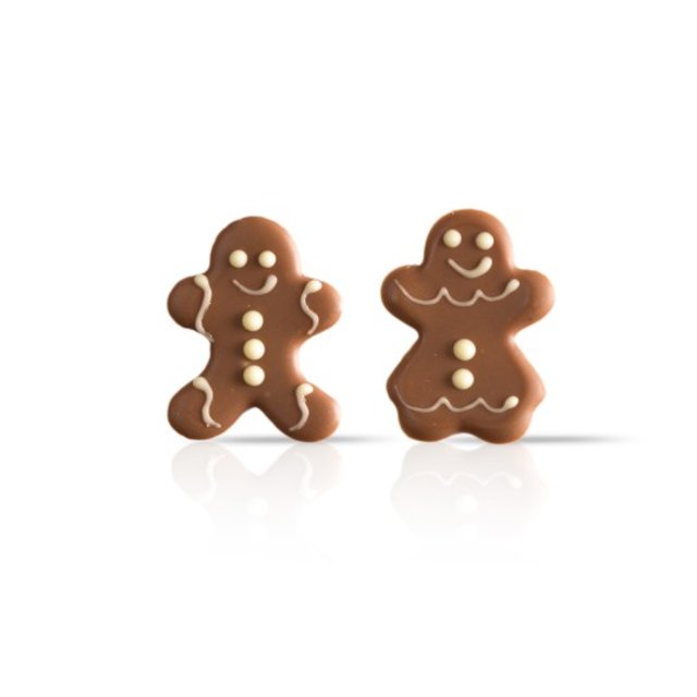 Obrázek produktu Dekor perníčky čokol. 3,7x3cm 200ks/krab DOBLA
