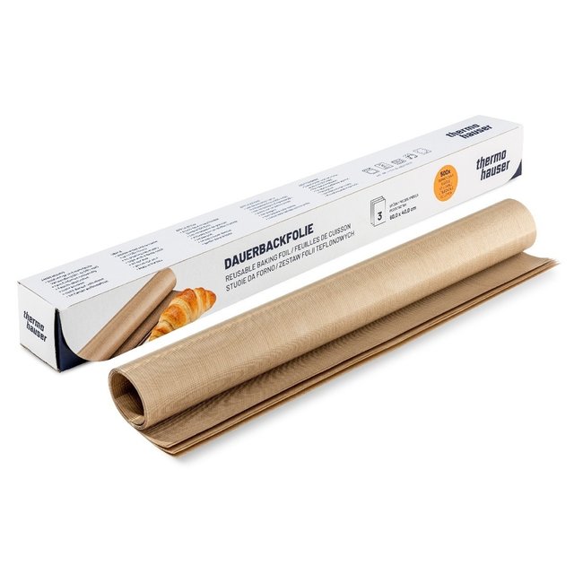 Obrázek produktu Teflonové fólie na pečení 3ks 60x40cm (úzká dlouhá krabička)