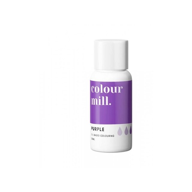 Obrázek produktu Barva tekutá - fialová (Purple) 20 ml Colour Mill