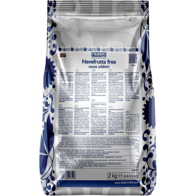 Obrázek produktu Nevefrutta free 2kg Fabbri