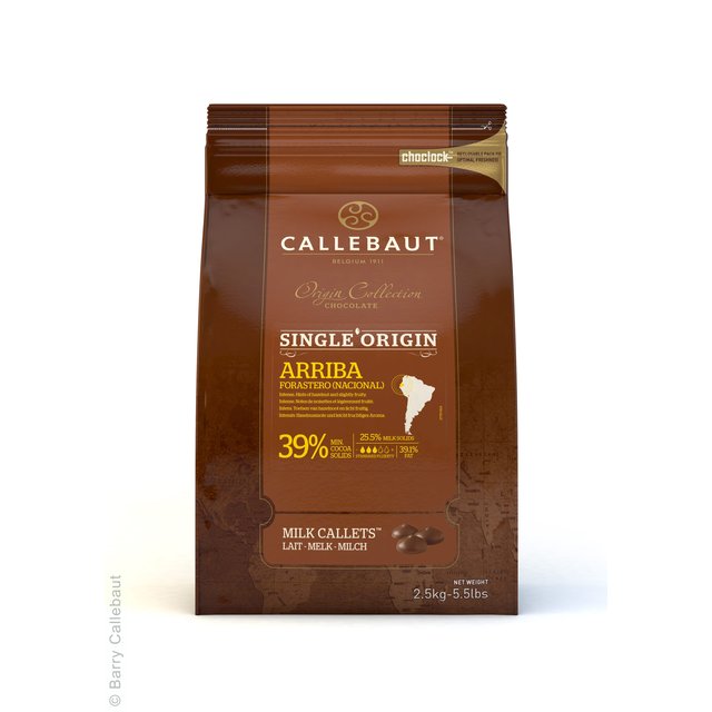 Obrázek produktu CB Origin Čokoláda mléčná 39% ARRIBA 2,5kg