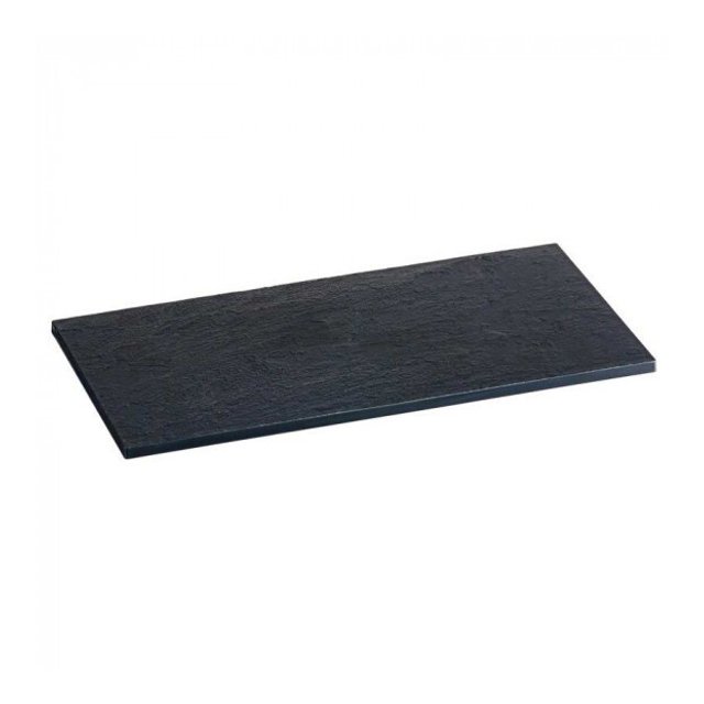 Obrázek produktu Podnos TEXTURA černý 18x9cm 100ks v bal. Comatec
