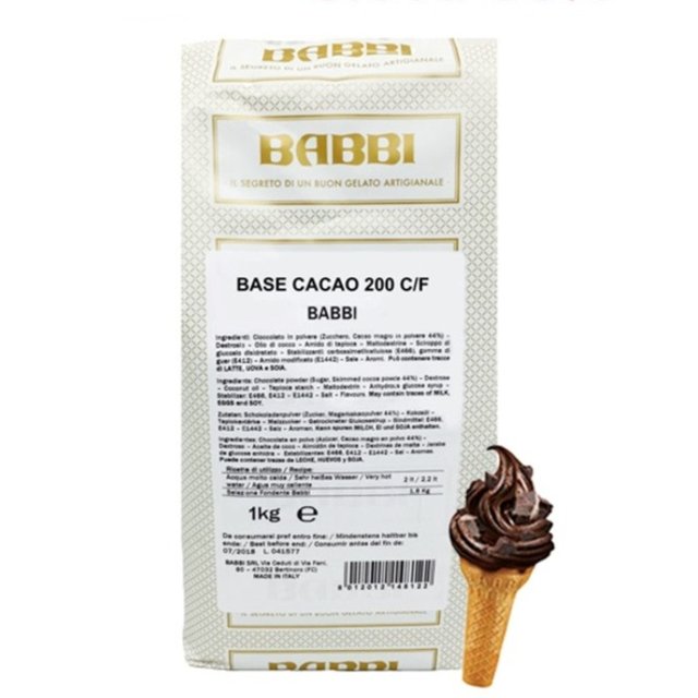 Obrázek produktu Base CACAO 200 C/F 8x1kg Babbi