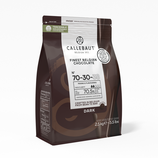 Obrázek produktu CB Čokoláda hořká 70,5%  2,5kg x8