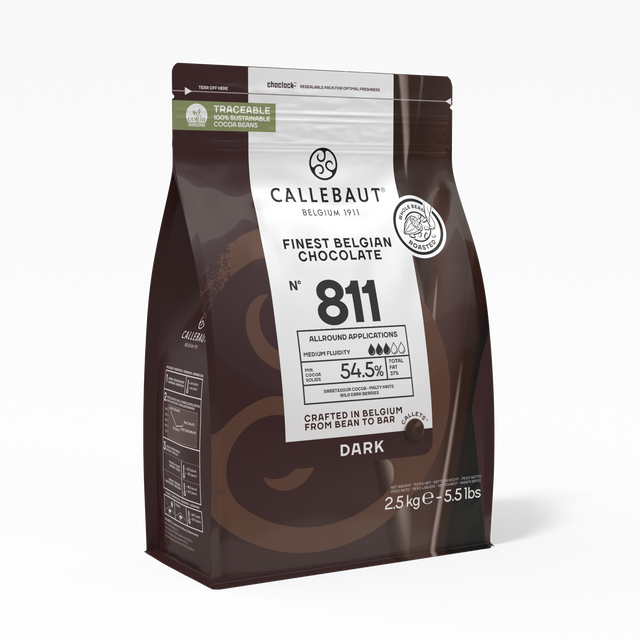 Obrázek produktu CB Čokoláda hořká 54,5% (811)  2,5kg x8