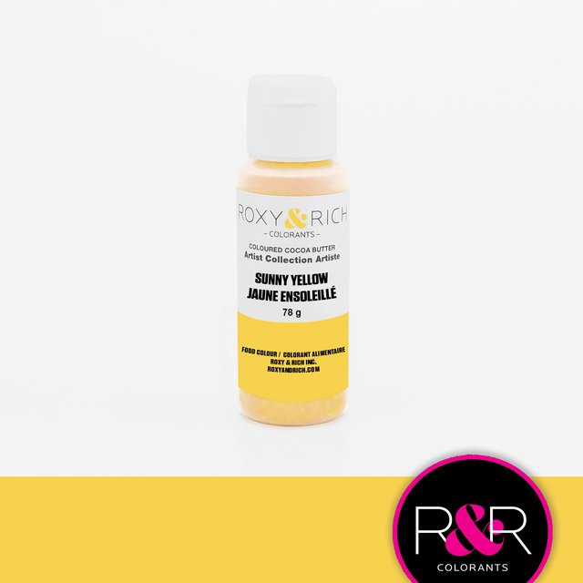 Obrázek produktu Kakaové máslo žluté SUNNY YELLOW 78g RR