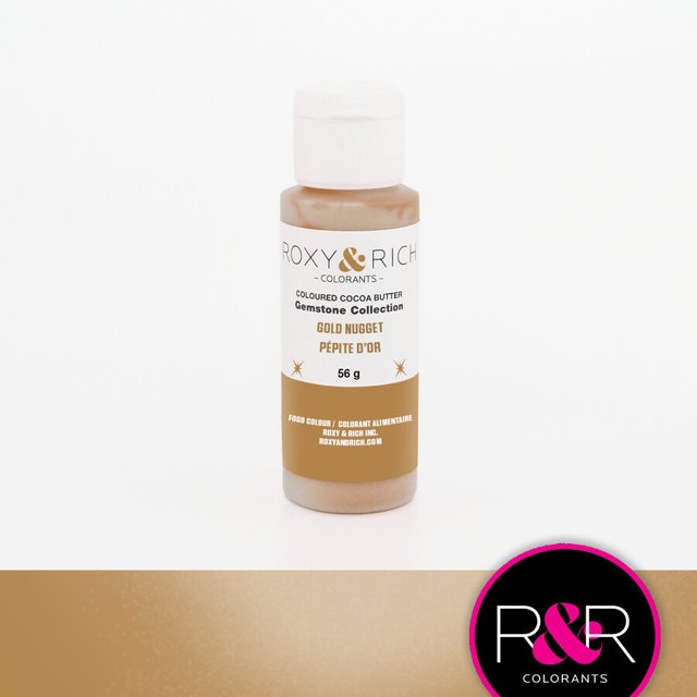 Obrázek produktu Kakaové máslo zlaté třpytivé GOLD NUGGET 56g RR