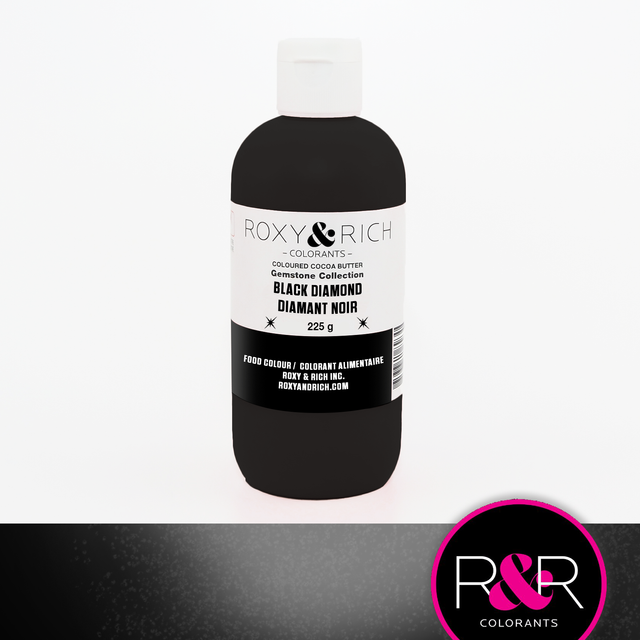 Obrázek produktu KAKAOVÉ MÁSLO třpytivé - černé Gemstone Black Diamond 225g RR