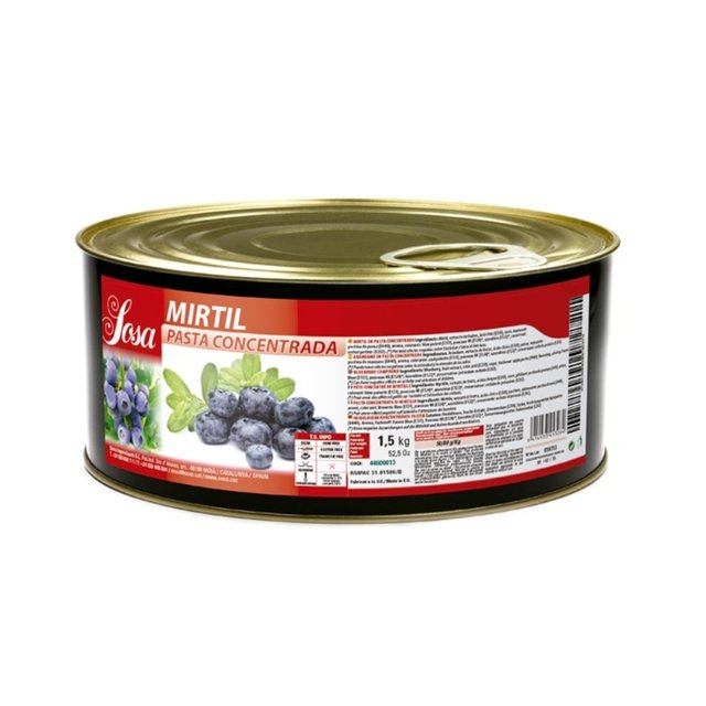 Obrázek produktu SOSA Pasta borůvka  Mirtil 1,5kg (V:45831)