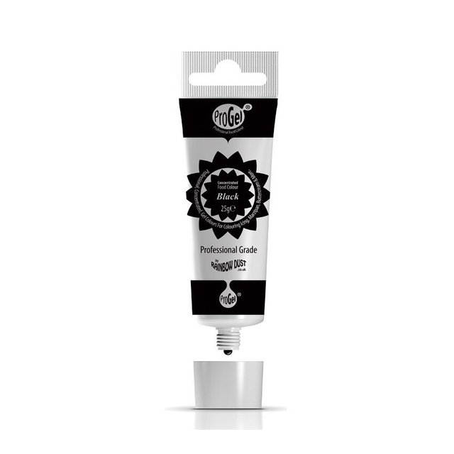 Obrázek produktu Barva gelová PROGEL- černá BLACK 25g