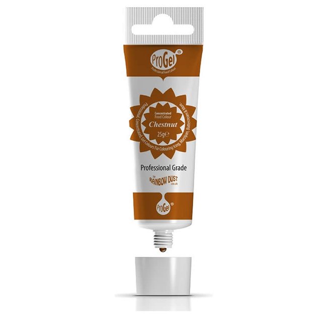 Obrázek produktu Barva gelová PROGEL- hnědá kaštanová 25g