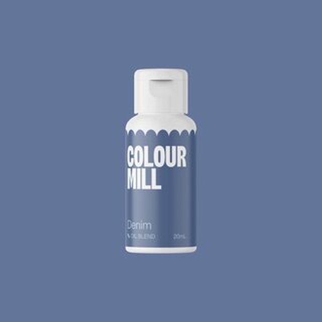Obrázek produktu Barva tekutá - modrá džínová (Denim) 20 ml Colour Mill