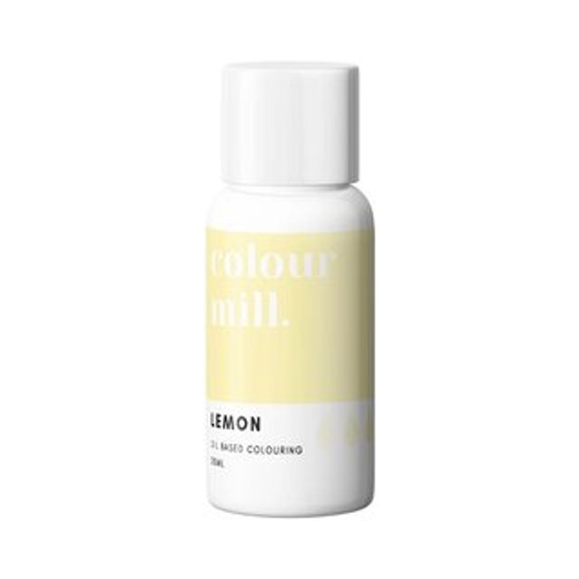 Obrázek produktu Barva tekutá - žlutá citronová (lemon) 20 ml Colour Mill