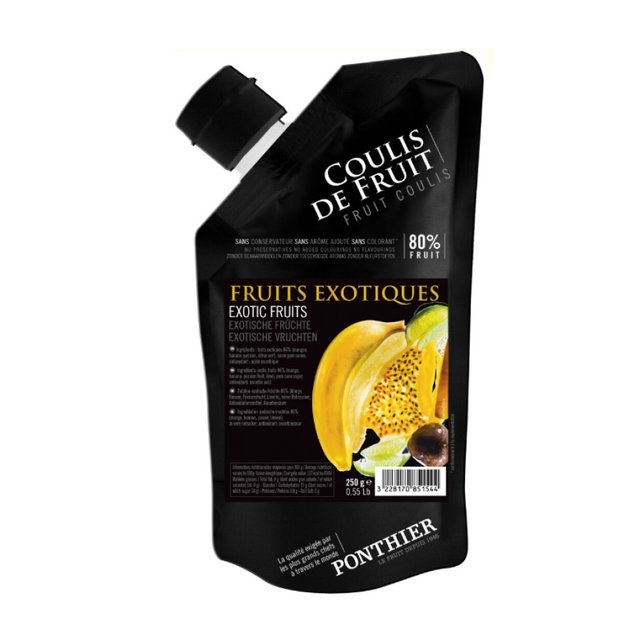 Obrázek produktu PONTHIER COULIS exotické ovoce EXOTIC FRUITS chlazené 10x250g
