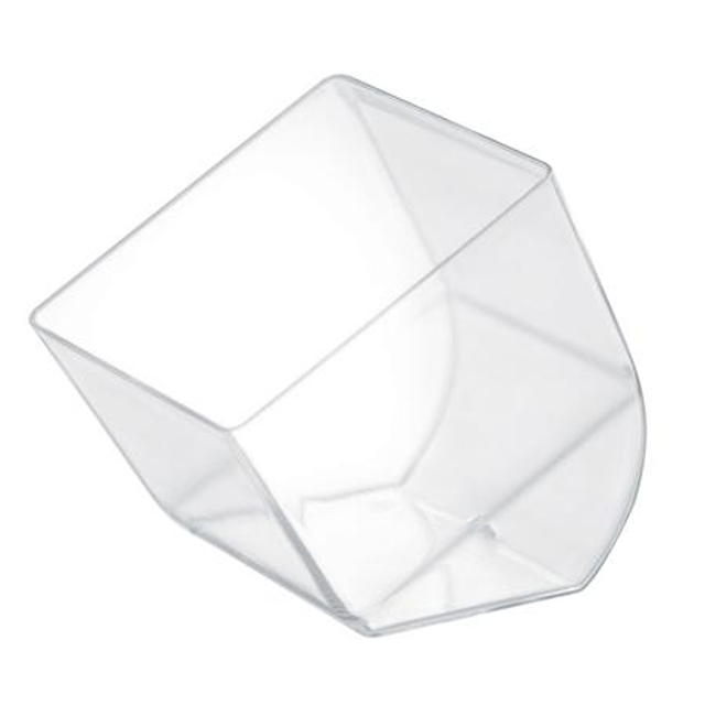 Obrázek produktu Kelímek plast  58 ml hranatý čirý CUBO bal.100ks