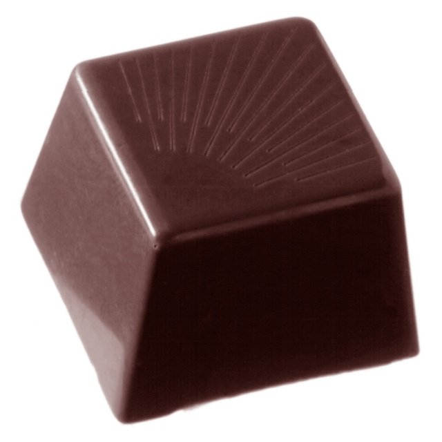 Obrázek produktu Forma na pralinky ČTVEREC SOLEIL 2,6x2,6cm v.1,8cm 11g 32ks