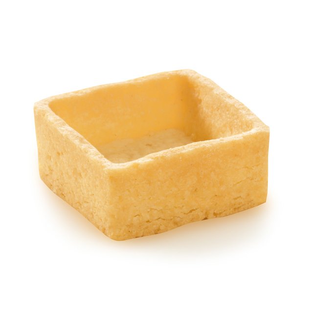 Obrázek produktu Tartaletka sladká máslová 3,5x3,5cm ČTVEREC TRENDY 240 ks Pidy