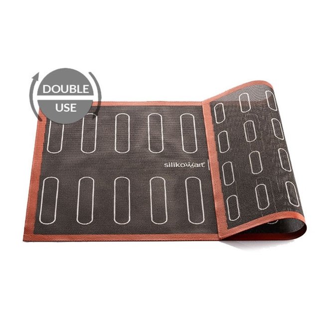 Obrázek produktu Podložka silikon černá děrovaná: AIR MAT ECLAIR oboustranná 583x384mm