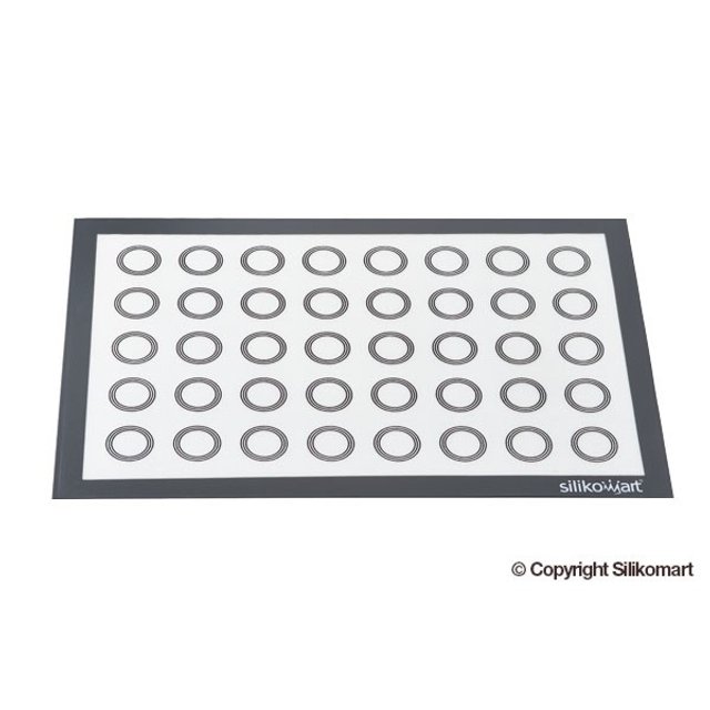 Obrázek produktu Podložka silikon průhledná: CIRCLE KOLEČKA 595x395mm Silikomart