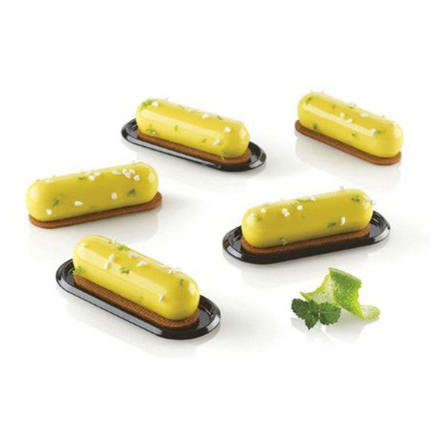 Obrázek produktu Forma silikon bílá: FINGERS 30 (eclair) 80x22 mm v.22mm 30ml Silikomart