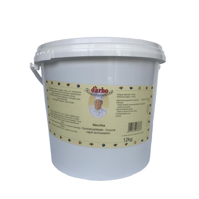 Obrázek produktu D'Arbo frutta-gel meruňka 60% 12 kg