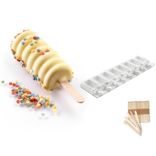 Obrázek produktu Forma silikon na nanuky MINI TANGO 6,7cm 2x8ks Silikomart