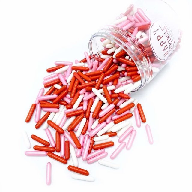 Obrázek produktu Dekorace čokoládové KISS & TELL 90g Happy Sprinkles
