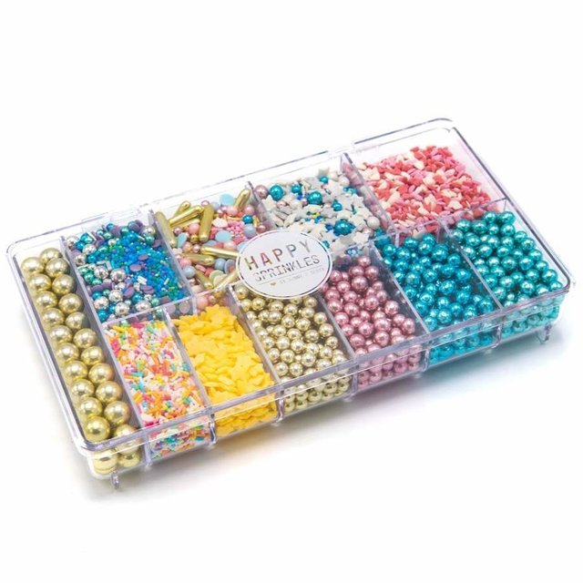 Obrázek produktu Dekorace cukrové BOX MIX BAREV COLOUR EXPLOSION Happy Sprinkles
