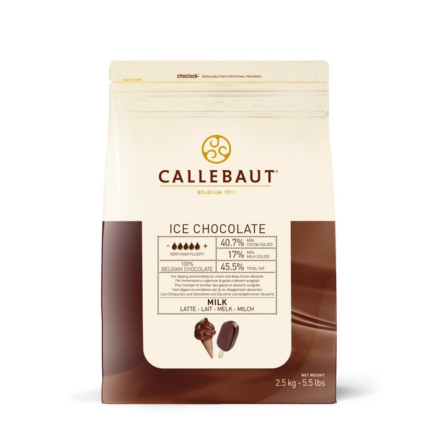 Obrázek produktu ICE Choc Milk 823  (poleva na nanuky mléčná) 2,5kg