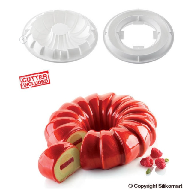 Obrázek produktu Forma silikon bílá: Kit Red Tail 270mm x 290mm x h65mm, pr.240mm 2000ml