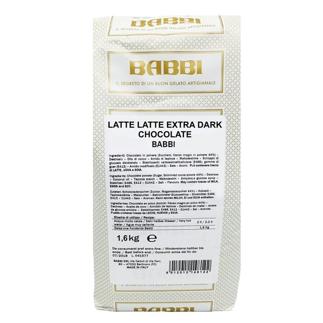 Obrázek produktu Lattelatte Extra Dark Chocolate (zmrzlina čokoládová) 1,6kg x6
